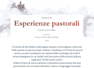 Estratto Esperienze pastorali